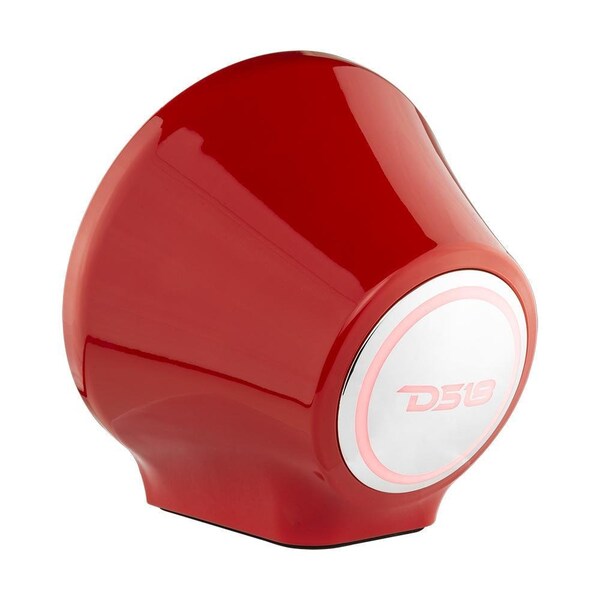 8 Flat Mount Speaker Pod Universal For Any Application Red PR